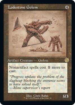 Lodestone Golem - 92 - rare