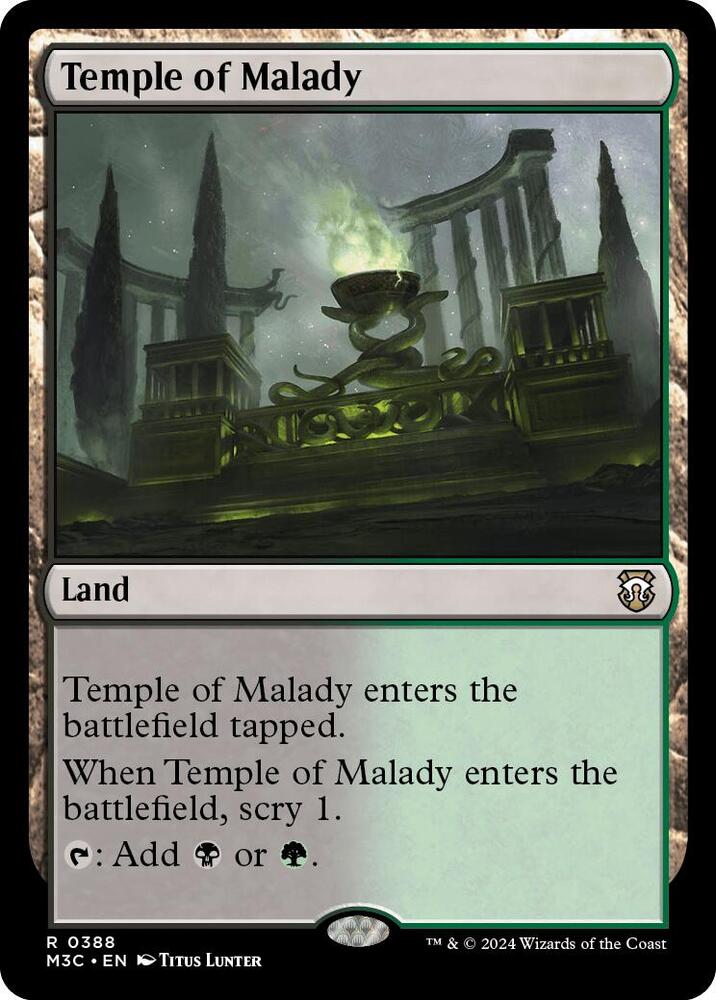 Temple of Malady - 388 - rare