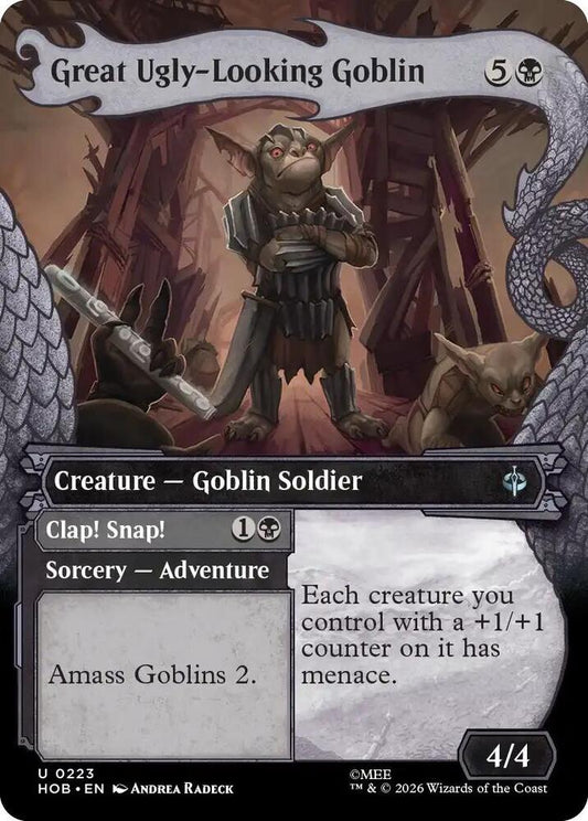 Great Ugly-Looking Goblin // Clap! Snap! - 223 - uncommon