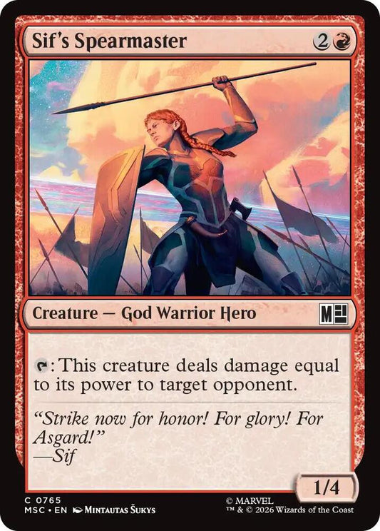 Sif's Spearmaster - 765 - common