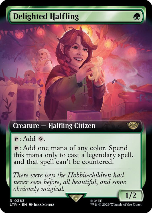 Delighted Halfling - 363 - rare