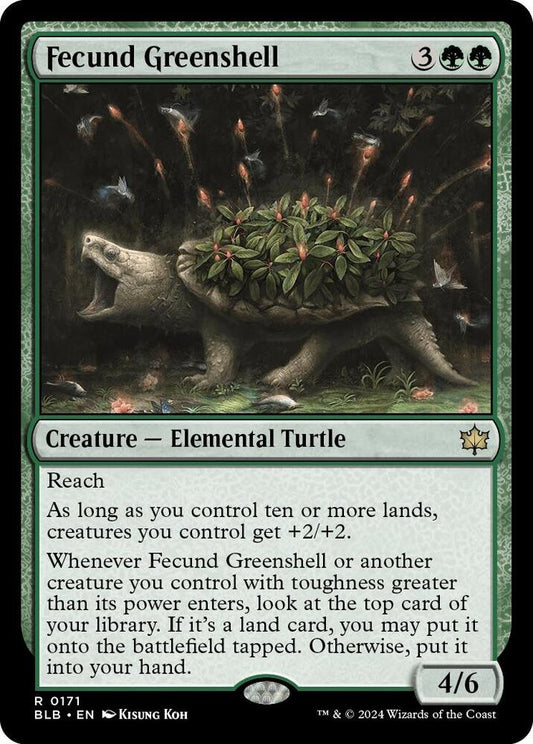 Fecund Greenshell - 171 - rare