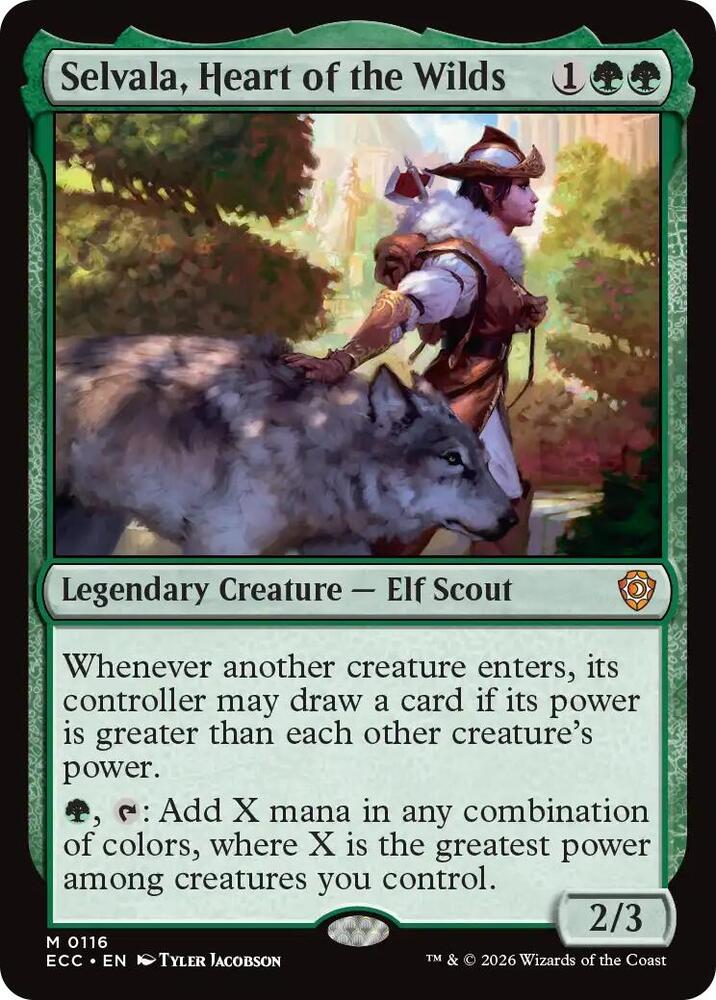 Selvala, Heart of the Wilds - 116 - mythic