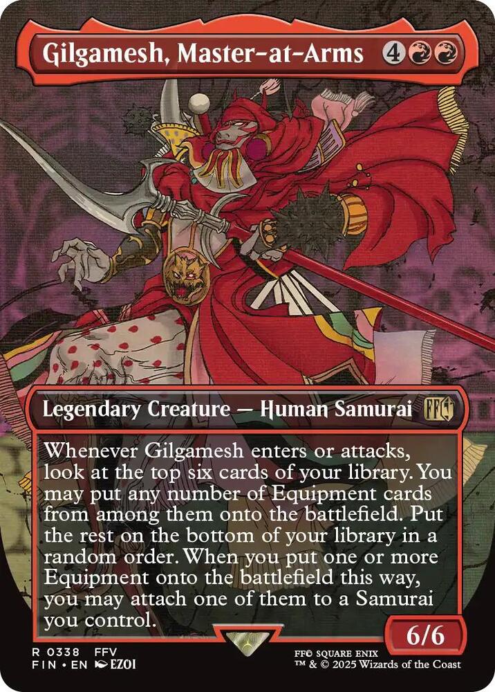 Gilgamesh, Master-at-Arms - 338 - rare