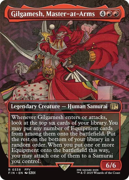 Gilgamesh, Master-at-Arms - 338 - rare