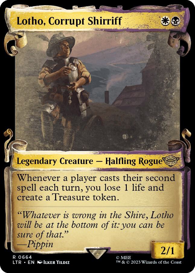 Lotho, Corrupt Shirriff - 664 - rare