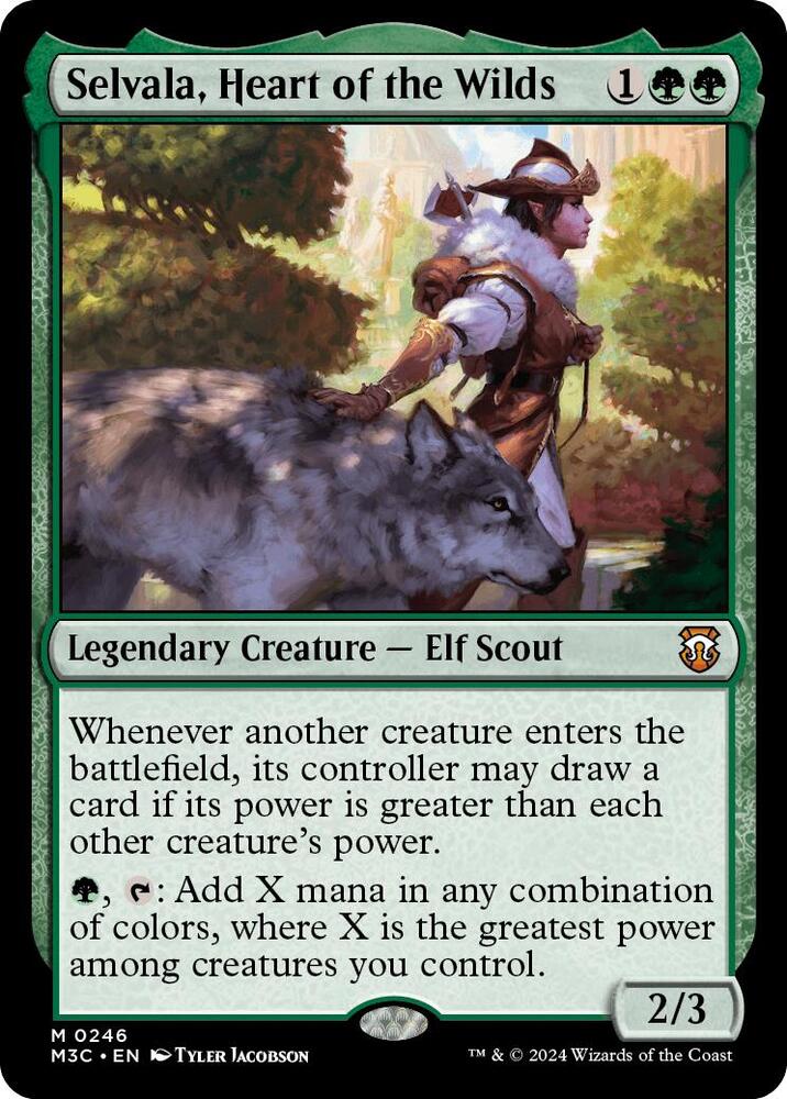 Selvala, Heart of the Wilds - 246 - mythic