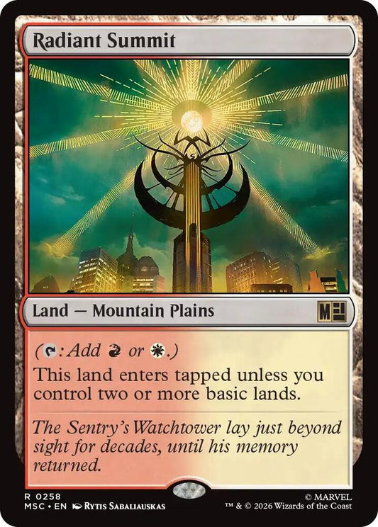 Radiant Summit - 258 - rare