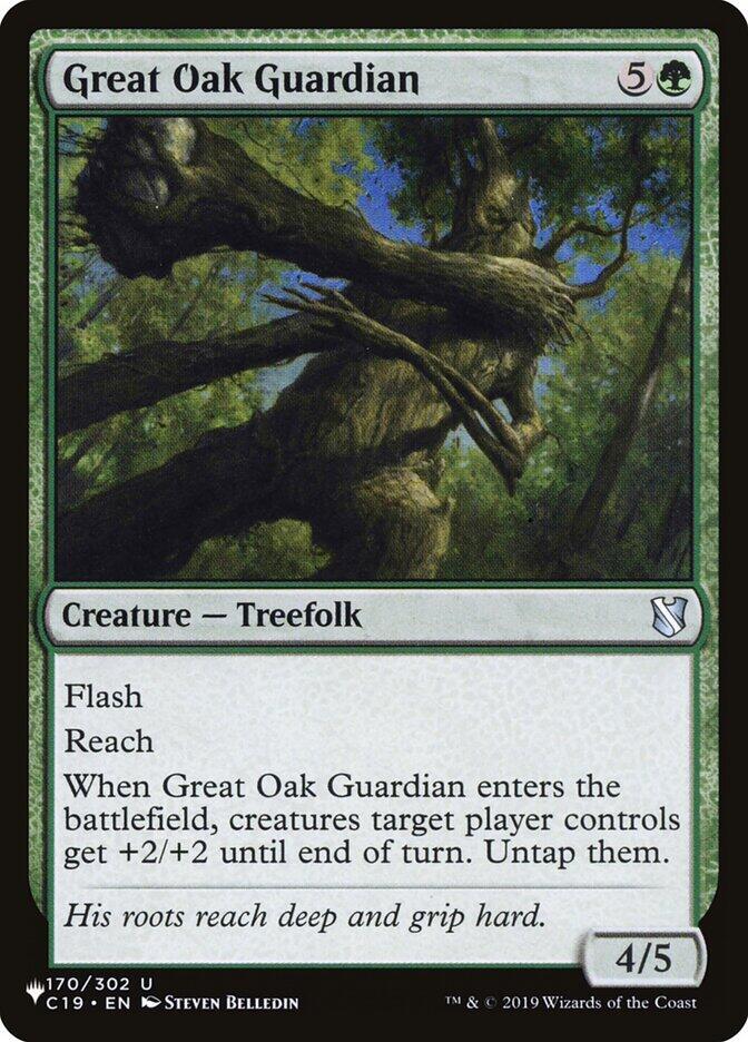 Great Oak Guardian - C19-170 - uncommon