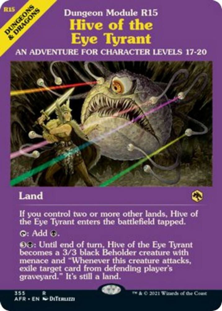 Hive of the Eye Tyrant - 355 - rare