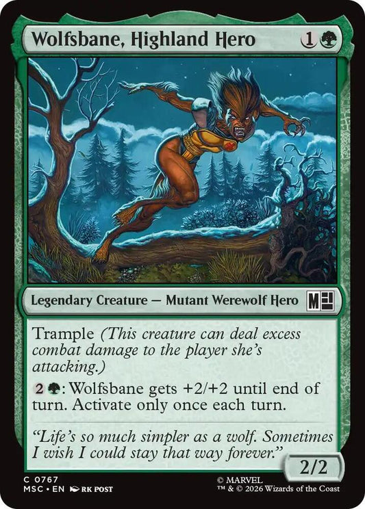 Wolfsbane, Highland Hero - 767 - common
