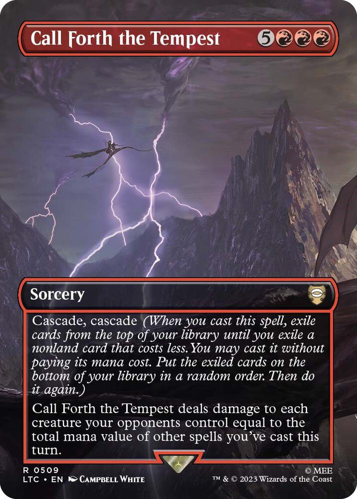 Call Forth the Tempest - 509 - rare