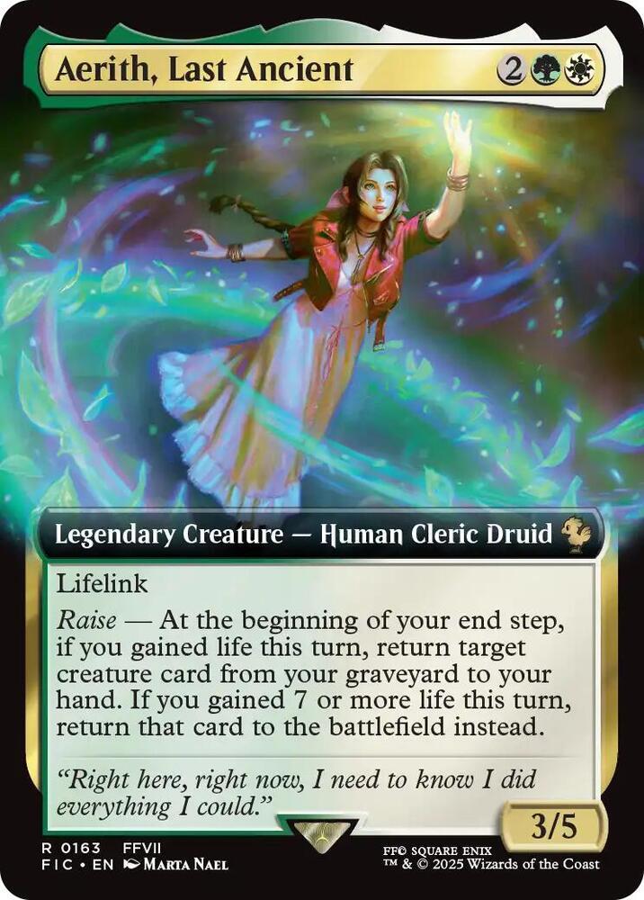 Aerith, Last Ancient - 163 - rare