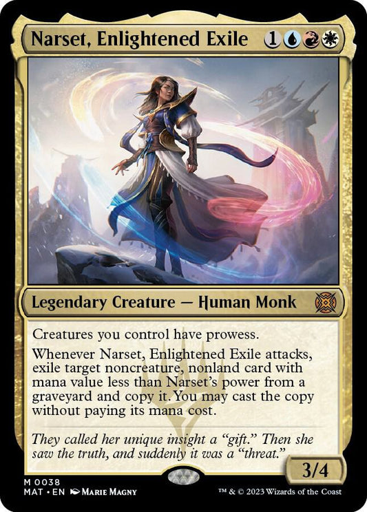Narset, Enlightened Exile - 38 - mythic