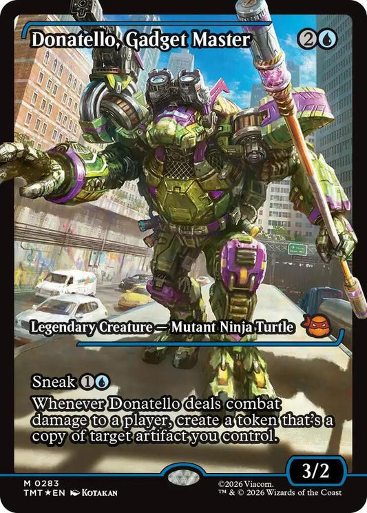 Donatello, Gadget Master - 283 - mythic