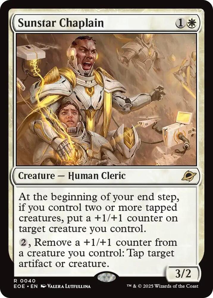 Sunstar Chaplain - 40 - rare
