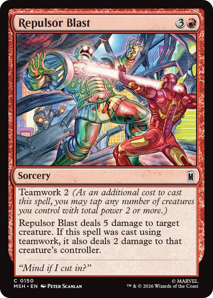 Repulsor Blast - 150 - common