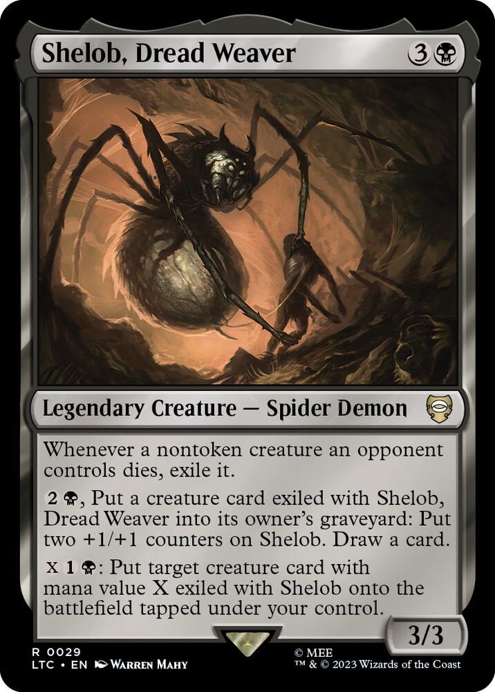 Shelob, Dread Weaver - 29 - rare