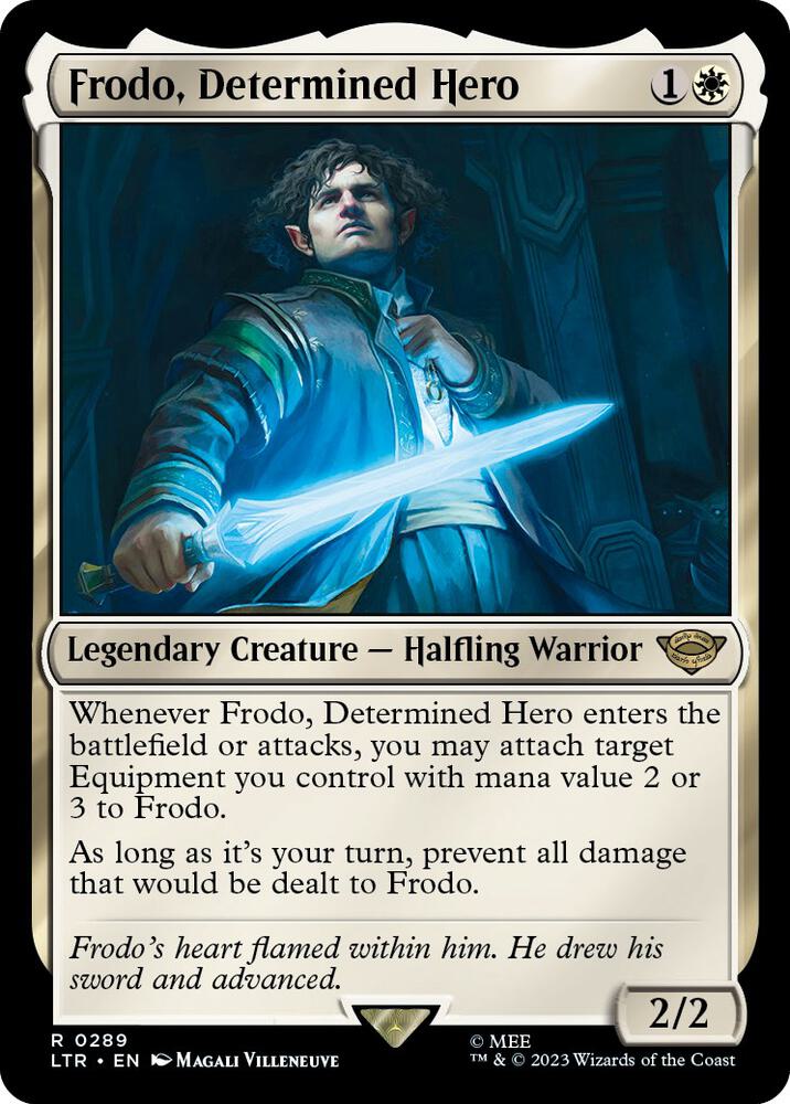 Frodo, Determined Hero - 289 - rare