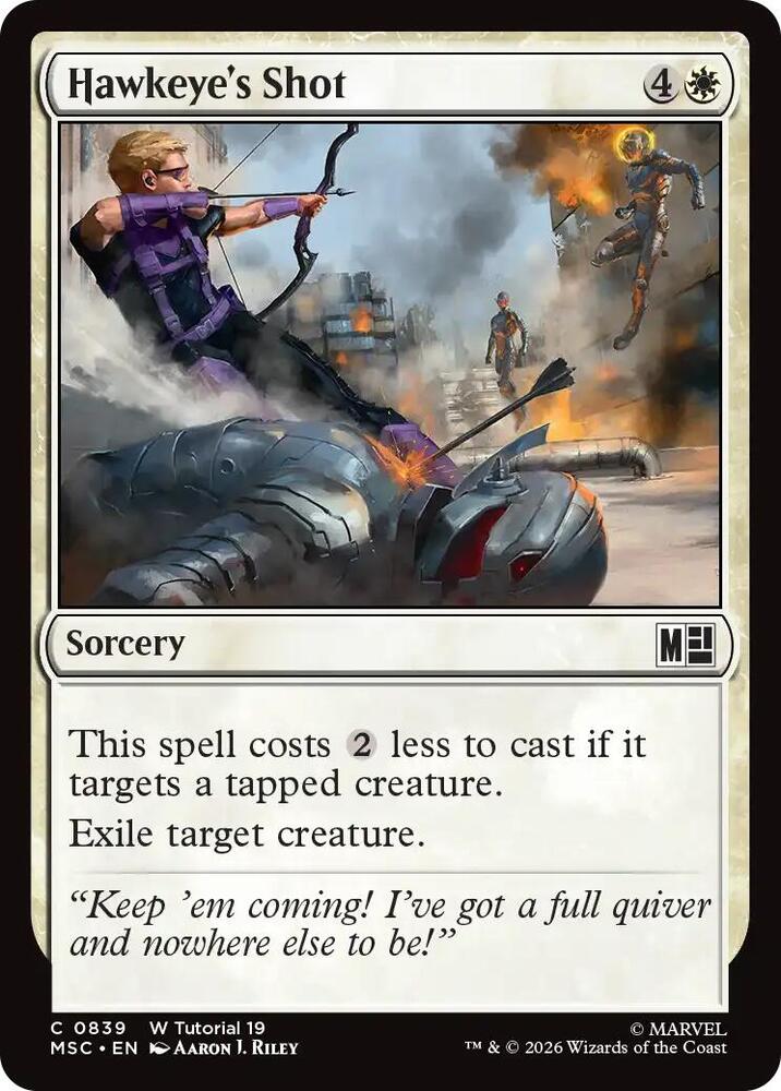 Hawkeye's Shot - 839 - common