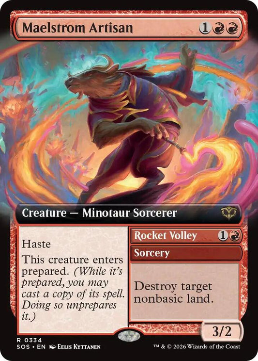 Maelstrom Artisan // Rocket Volley - 334 - rare
