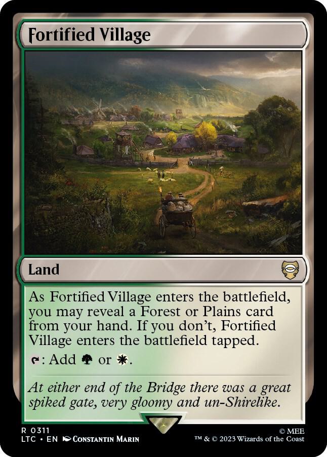 Fortified Village - 311 - rare