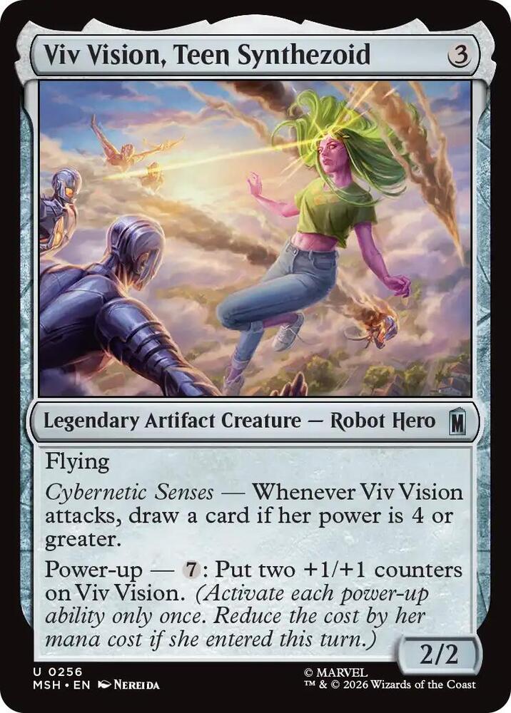 Viv Vision, Teen Synthezoid - 256 - uncommon