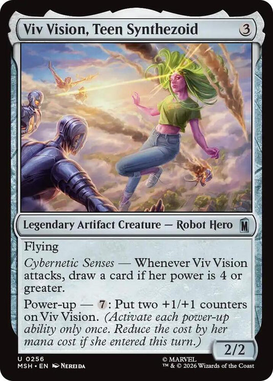 Viv Vision, Teen Synthezoid - 256 - uncommon