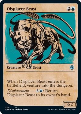 Displacer Beast - 305 - uncommon