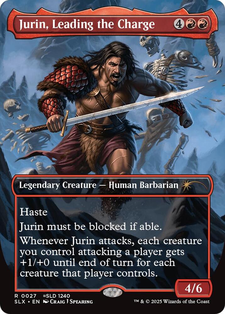 Jurin, Leading the Charge - 27 - rare