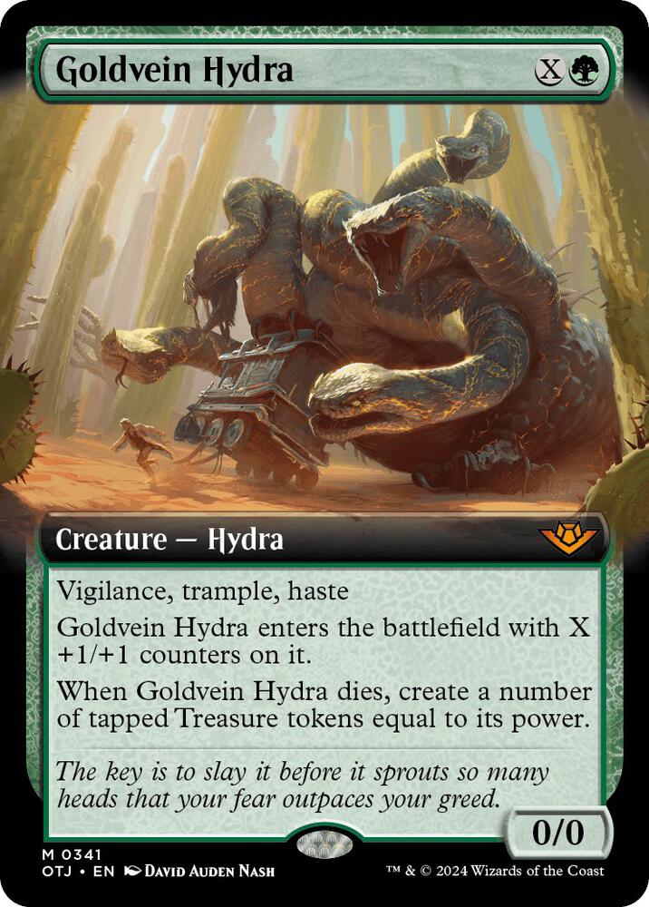 Goldvein Hydra - 341 - mythic