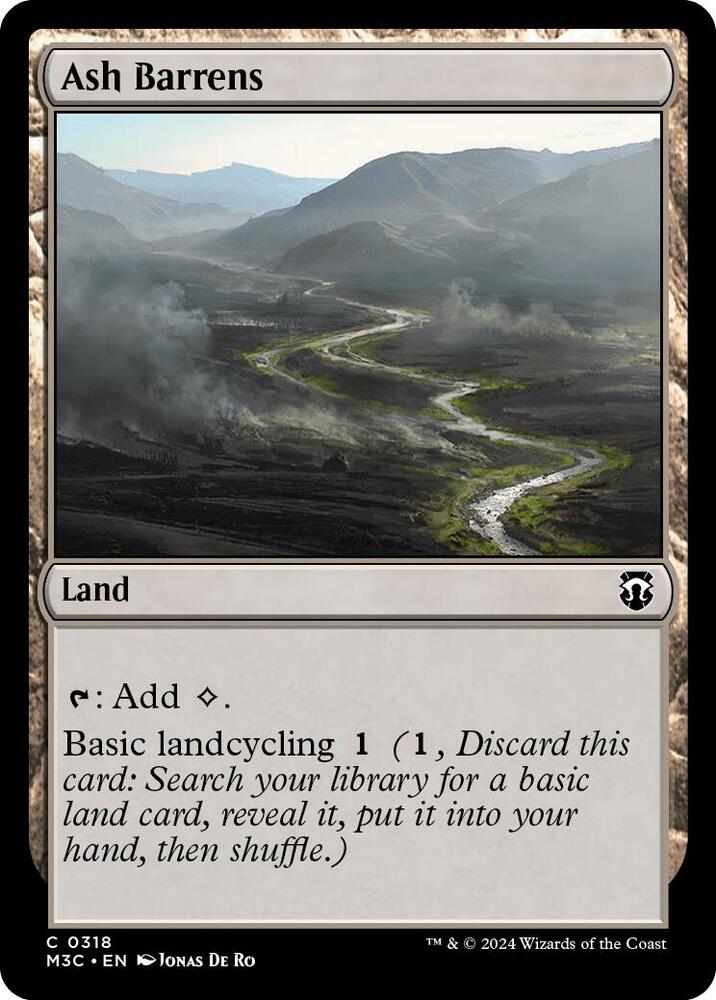 Ash Barrens - 318 - common