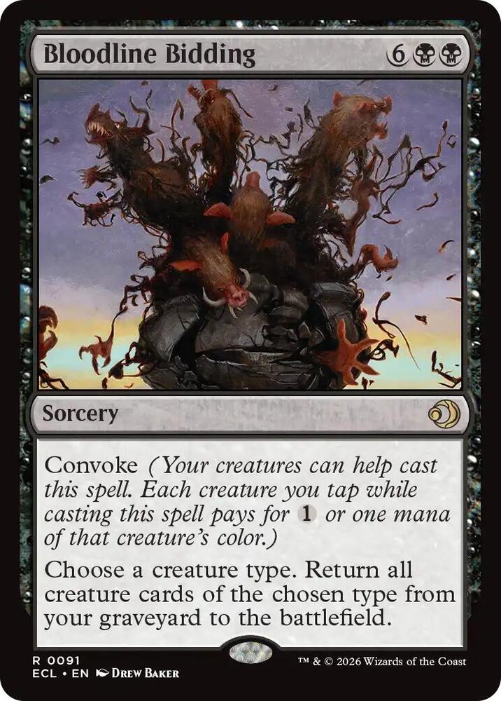 Bloodline Bidding - 91 - rare