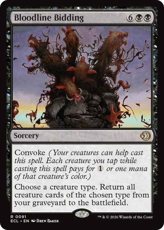 Bloodline Bidding - 91 - rare