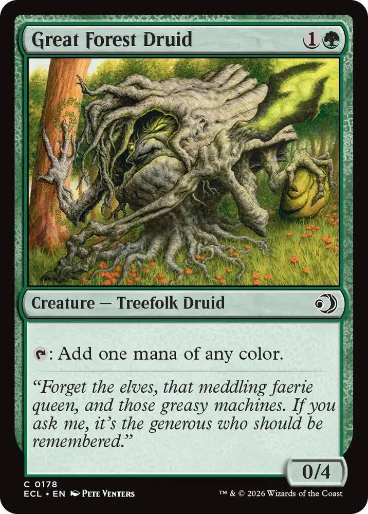 Great Forest Druid - 178 - common