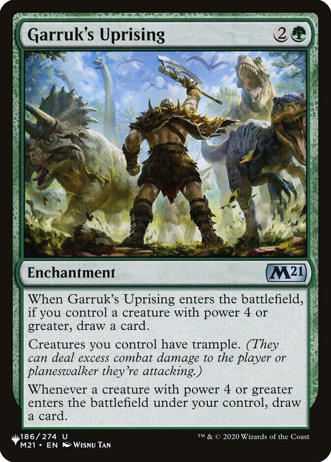 Garruk's Uprising - M21-186 - uncommon