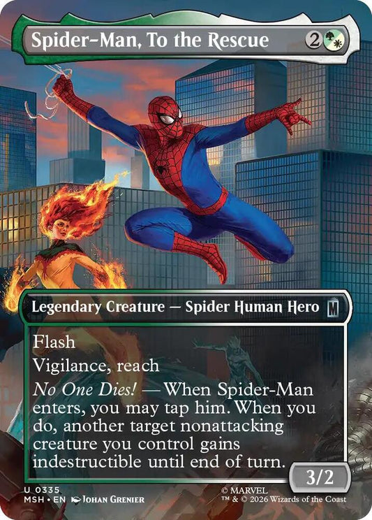 Spider-Man, To the Rescue - 335 - uncommon