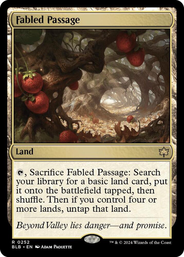 Fabled Passage - 252 - rare