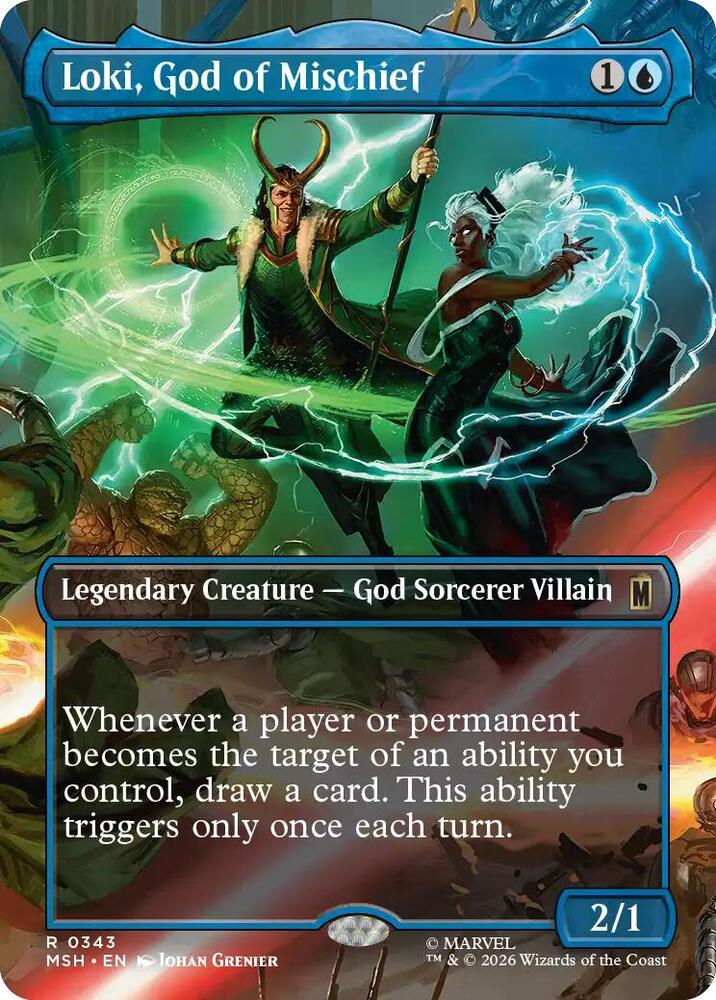 Loki, God of Mischief - 343 - rare