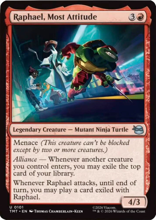 Raphael, Most Attitude - 101 - uncommon
