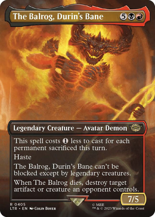 The Balrog, Durin's Bane - 405 - rare