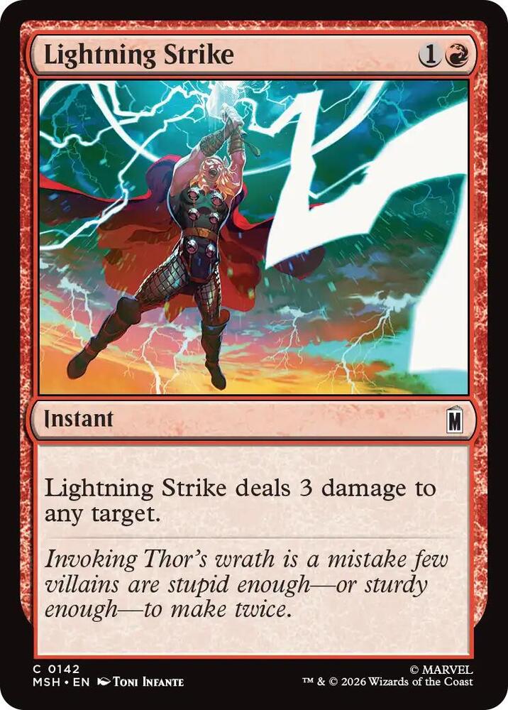 Lightning Strike - 142 - common
