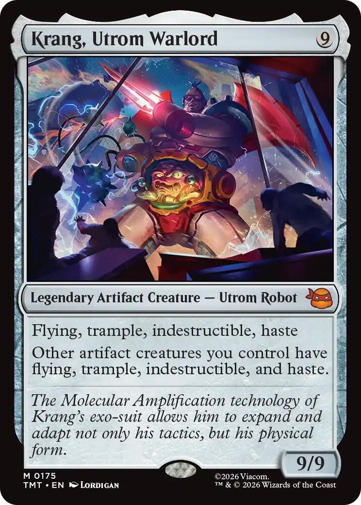 Krang, Utrom Warlord - 175 - mythic
