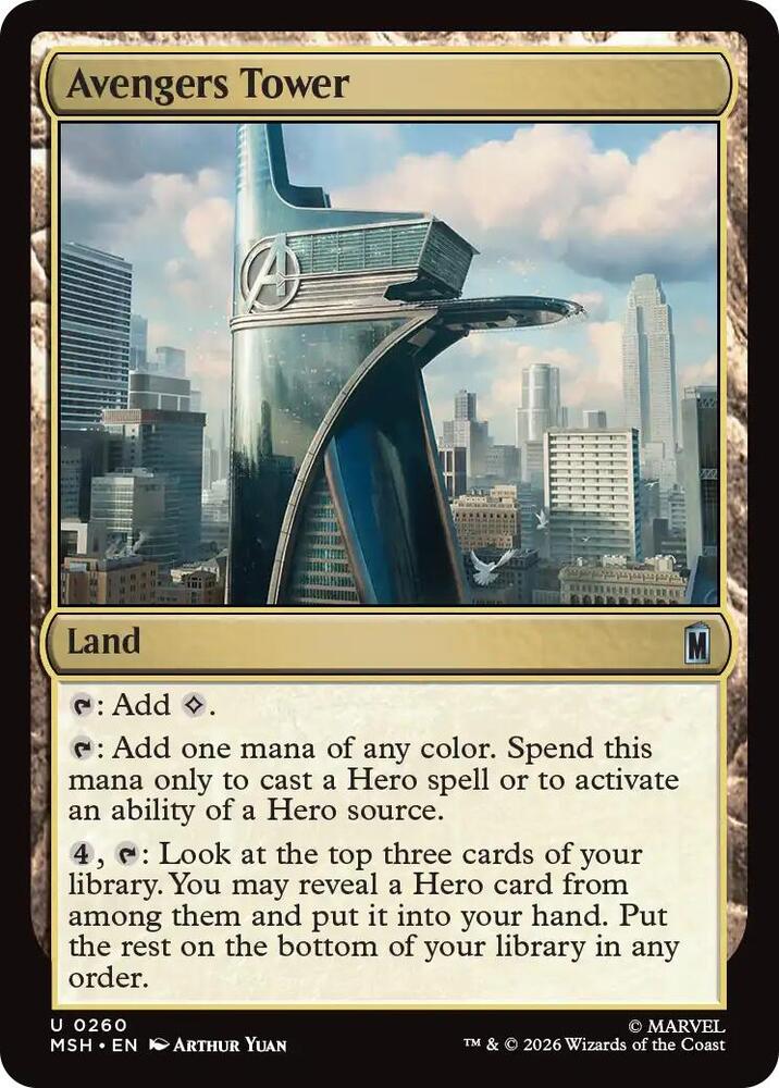 Avengers Tower - 260 - uncommon