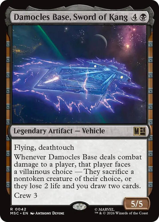 Damocles Base, Sword of Kang - 42 - rare