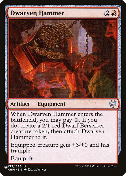 Dwarven Hammer - KHM-133 - uncommon