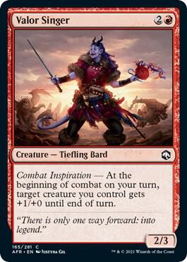 Valor Singer - 165 - common