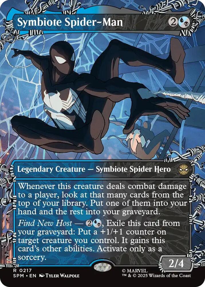 Symbiote Spider-Man - 217 - rare