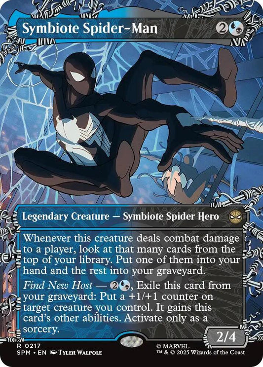 Symbiote Spider-Man - 217 - rare