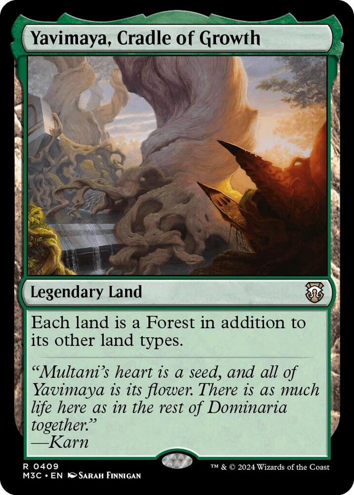 Yavimaya, Cradle of Growth - 409 - rare